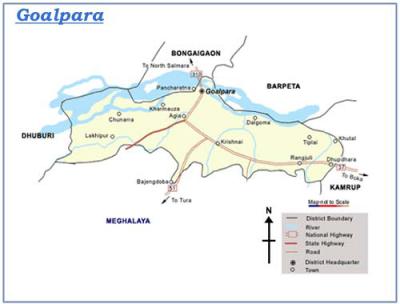 Goalpara District Map