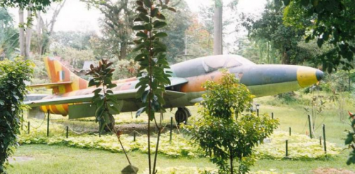 Fighter plane in tezpur cold park