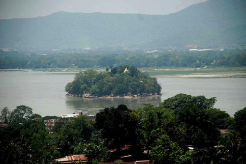 Umananda Temple view from Kachari Ghat, Guwahati