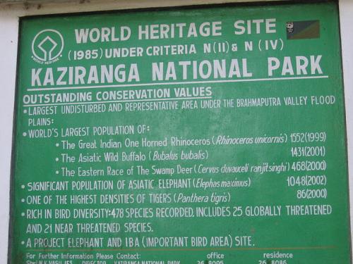 Details about Kaziranga National Park